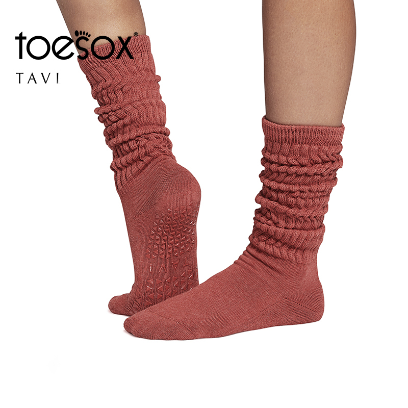 Toesox Tavi Co-Branded Yoga Socks Non-Slip Sports Socks Pilates Women's Training Socks Stacy
