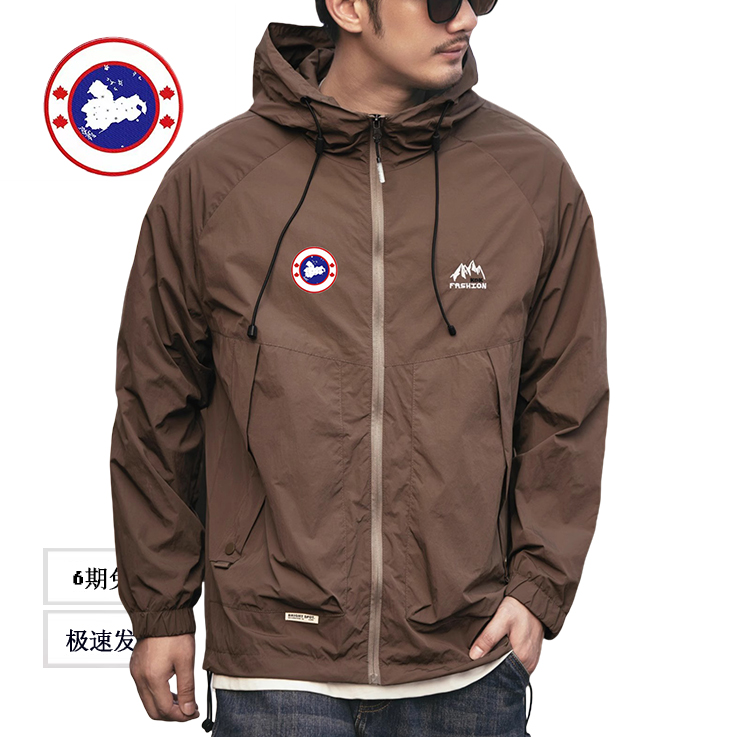 ビッググースホームタウンフラッグシップカナダ正規品ビッググースメンズ春秋アウトドア通勤ジャケットフード付きトップジャケット