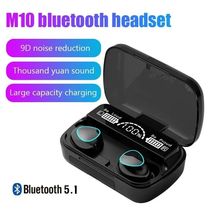 2024 TWS M10 Wireless Bluetooth Headset 5 3 Earphones Bluetooth
