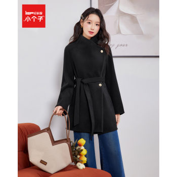 Aiyifu, exclusive for small people, 2025 autumn and winter new korean style commuting style warm woolen mid-jacket