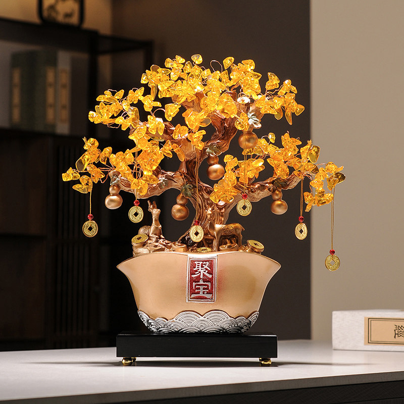 New Chinese-Style Money Tree Fortune Bowl Ornament for Attracting Wealth, Suitable for Living Room, Shop Front Desk, Crafts, Housewarming and Opening Gifts New Chinese-Style Money Tree Fortune Bowl Ornament for Attracting Wealth, Suitable for Living Room, Shop Front Desk, Crafts, Housewarming and Opening Gifts