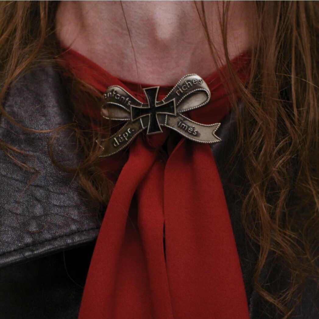 Zerooo's self-designed ERD melancholic rich second-generation cross bow hair clip brooch, Rui's style.