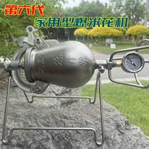 Mini popcorn machine old-fashioned household stainless steel popcorn stove grain amplifier alchemy furnace 720ML direct sales