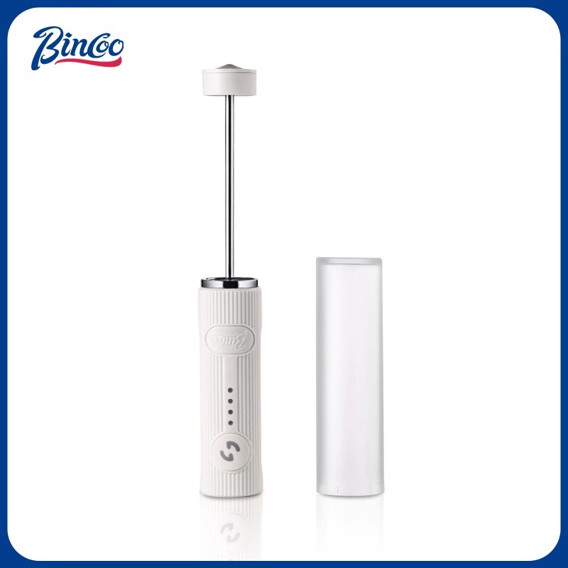 Bincoo Latte Art Maker Milk Frother Magic Coffee Frother Handheld Electric Whisk