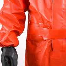 Firefighting secondary chemical protective clothing light chemical protective clothing simple one-piece overalls semi-enclosed dust-free protective clothing