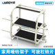 HAOYA steel dumbbell rack storage rack barbell rack household small rack storage rack metal rack slightly flawed