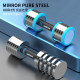 Haoya Ultra-Pure Steel Dumbbells, Multi-Piece Solid Adjustable Weight Home Fitness Dumbbells with Minor Imperfections, Electroplated Dumbbells