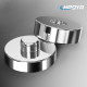 Haoya Dumbbell Weight Plates, Solid Pure Steel Integrated Threaded Dumbbell Plates, Not Compatible with Other Dumbbells, Minor Imperfections