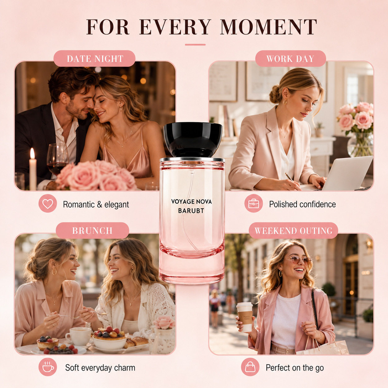 Versatile usage scenarios from date night to professional workday display