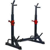 New mens multifunctional red squat rack home fitness equipment adjustable barbell rack weight bench bench press training