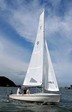 Sailboat D5.9 Red Dragon