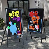 LED luminous blackboard billboard display board fluorescent board advertising board small blackboard shop display board for stalls