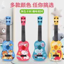 Childrens gift ukulele cartoon cute little guitar ukulele for boys and girls beginner ukulele