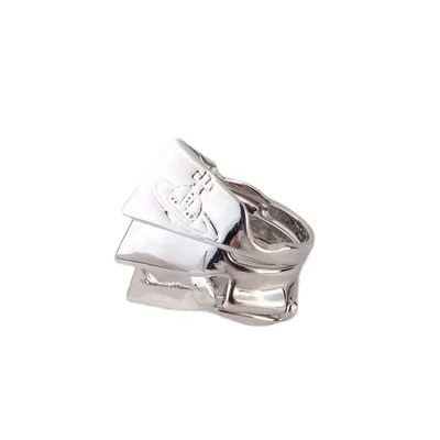 Кольцо «Queen Mother Three Bones Armor Saturn» в стиле панк, универсальное от Vivienne Westqueen
