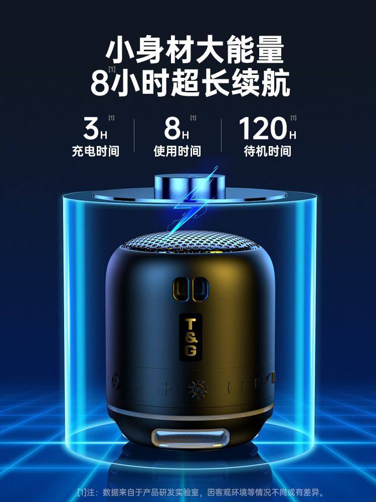 Bluetooth Speaker 2026 New Model Wireless Small High-Quality Mini Portable Outdoor High-Volume Subwoofer Speaker