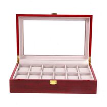 Manufacturers spot 12-bit piano lacquer watch box bright paint watch box watch box wooden watch storage box