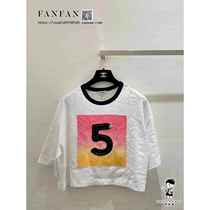 Customer Service Wei fggh435 Xiaoxiao 6 styles of mens and womens shirts trendy classic striped shirts with short letters