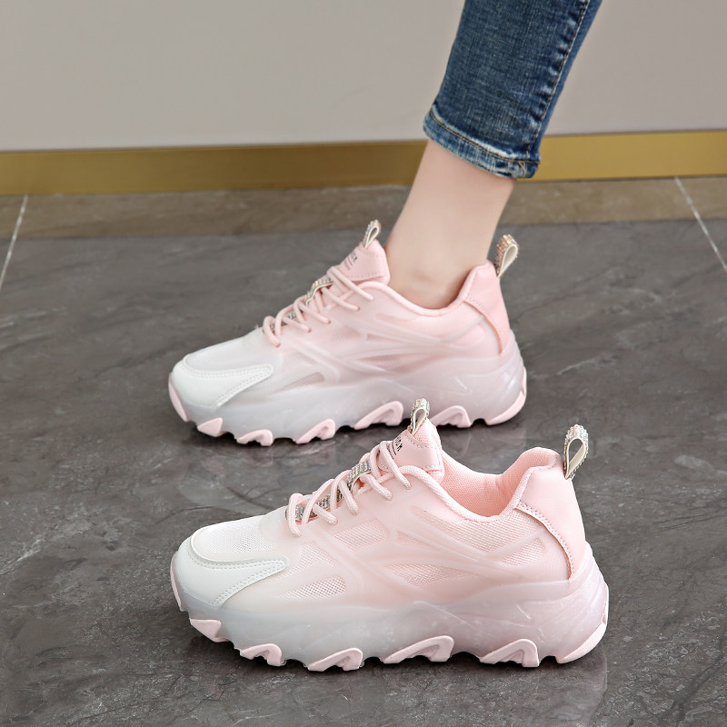 Women's Shoes for the Physical Education Test, 2026 New Model, Mesh Breathable Sneakers, Brand Shock-Absorbing Lightweight Running Shoes