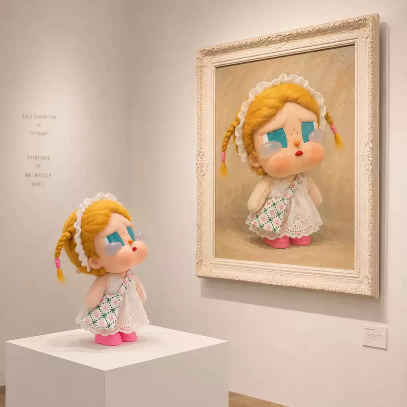 Crybaby Universal Crying Doll Clothes Vacation Resort Vinyl Doll Outfit Gulu Gulu Doll Clothes