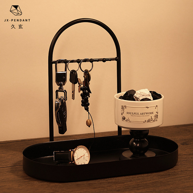 Украшение входа, украшение для хранения ключей в доме, украшение высокого класса, нишевое новоселье, подарок на новый дом, обувной шкаф в средневековом стиле