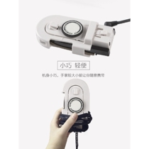 Ice cream handheld folding portable mini electric iron for travel household small garment ironing and flat ironing dual-use