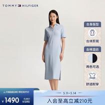 Tai Ding Fashion Butler big brands have 24POLO Lyocell dress with slit 42532 V-neck womens micro stretch (