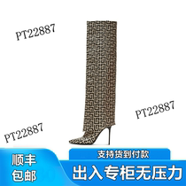 Waterproof snow boots warm shoes Internet celebrity thickened popular leather cotton shoes short-tube slip-ons