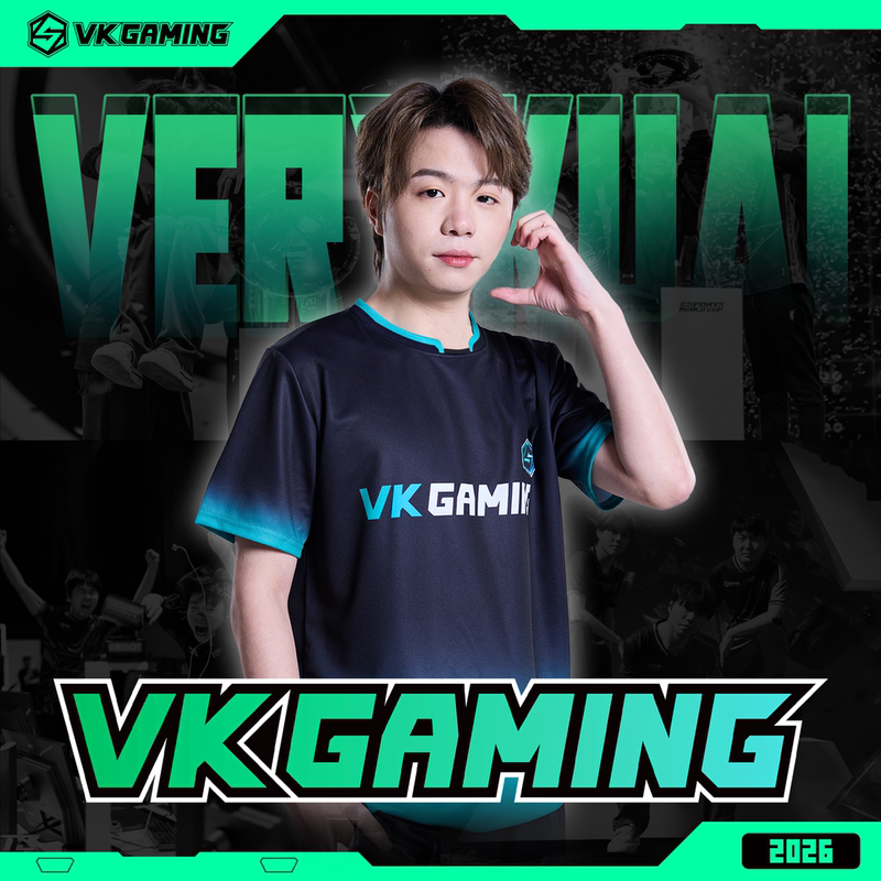 [Vkg] 2026 New Team Uniform *Kasha Qq Same Style Short-Sleeve* Apex Esports Team Quick-Drying T-Shirt