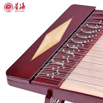 Xinghai 402 dulcimer instrument diamond type 8s621 hardwood lingyue professional dulcimer Beijing Xinghai national musical instrument