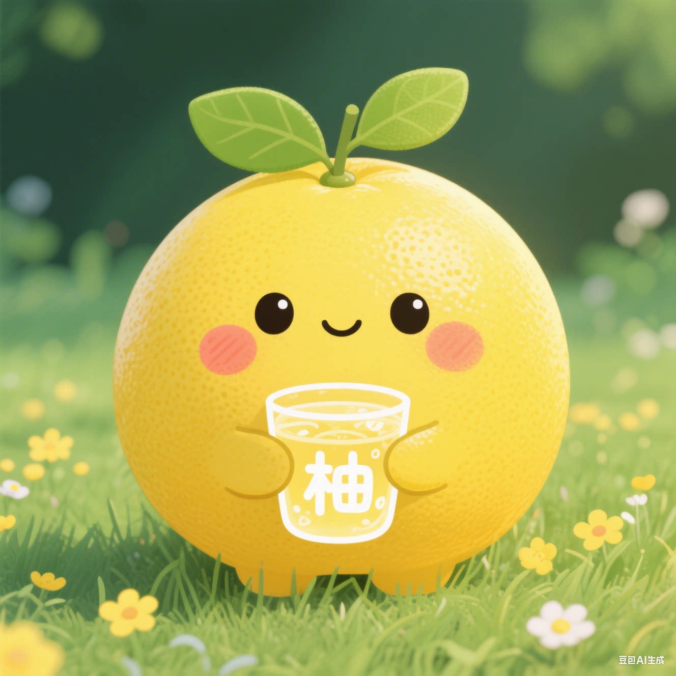 正宗梅州蜜柚店的LOGO