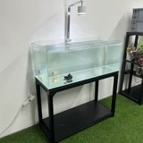 Поместите настольную полку аквариума, поместите шкаф шкаф в нижний шкаф для дома, посадочный пол, помещенный двойной многослойный многослойный сиденье