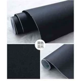 Самоклеющиеся черные водонепроницаемые обои, наклейка с гравюрой на стену, матовая мебель