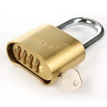 NBYT password lock 304 stainless steel lock beam waterproof and rust-proof locker warehouse door truck door password padlock