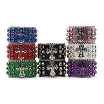 Dawn Jewelry] American new jewelry cross bracelet mens hip-hop punk personality street performance accessories straight