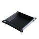 Solid color leather storage tray desktop small change tray office desktop sorting box home daily PU storage box