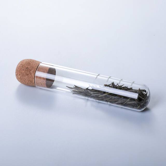 Glass Test Tube Tea Strainer Creative Tea Leaf Filter Tea Bag Infuser Office Tea Accessories