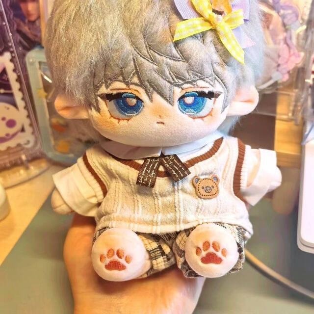 20cm Cotton Doll Clothes, Cute and Stylish, Academy Style, Spring, Summer, Autumn, Gender-Neutral Doll Outfit, Beautiful Appearance,