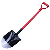 Fire shovel fire shovel iron shovel fire extinguishing tool fire shovel yellow sand bucket O iron bucket fire equipment half round bucket