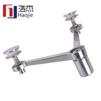 Glass grab model rain piece two-claw claw 201 connection fixed support four-corner Z claw connection claw stainless steel tent single