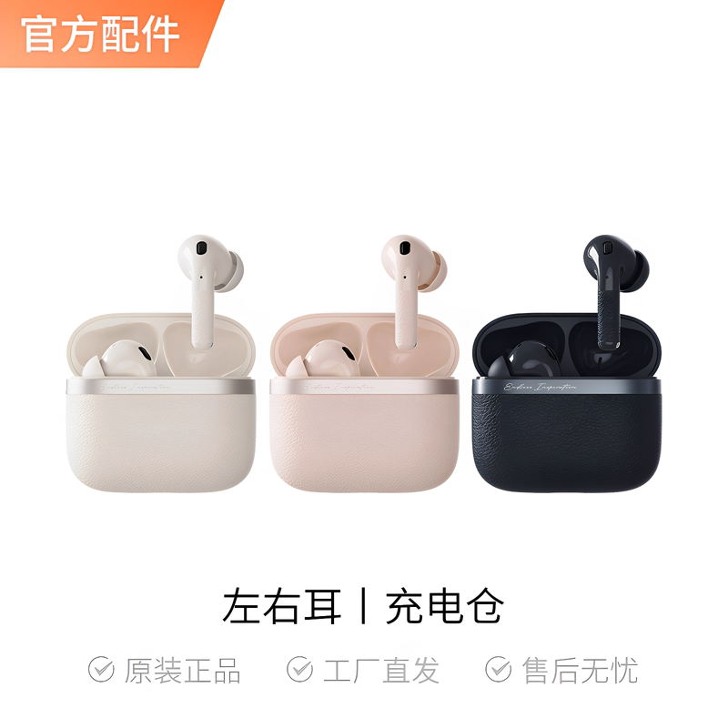 Replacement Accessories for Edifier Huazai Evo Pro In-Ear Noise-Canceling Wireless Bluetooth Headphones, Left and Right Ear Charging Cases
