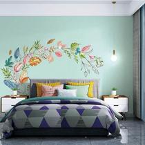 Elegant new Chinese style modern decorative painting exhibition hall living room entrance hall bedroom bedside study aisle mural