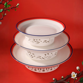 Ceramic tableware candle heating open furnace nostalgic style