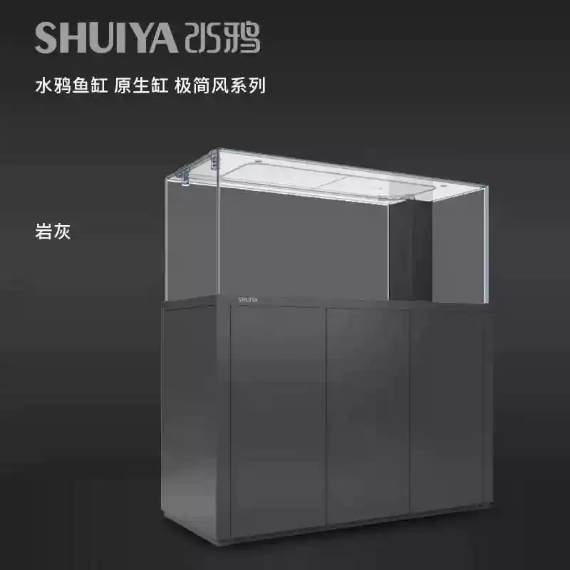 水鸦鱼缸野采溪流缸南美原生缸鱼缸客厅大型底滤缸七彩生态龙鱼缸 detail 2