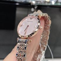 (Xiaowu Luxury Products) Gypsophila Watch Womens European and American Fashion Diamond-Inlaid 28mm Waterproof Quartz Womens Watch AR11223