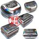 Motorcycle electric bike bicycle bicycle square t round stainless steel painted trunk rear trunk rear trunk rear tool