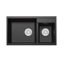 Aifei granite sink double sink SKD482 kitchen sink dish basin quartz stone sink 780x475mm