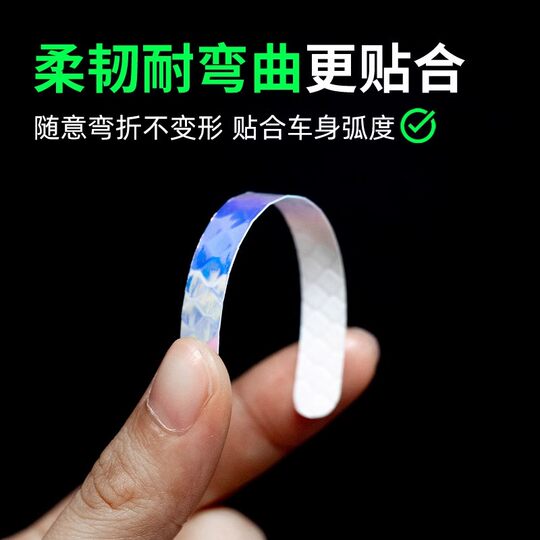 自行车贴纸公路车山地车轮组轮毂刀圈装饰反光贴纸涂装改色防水贴