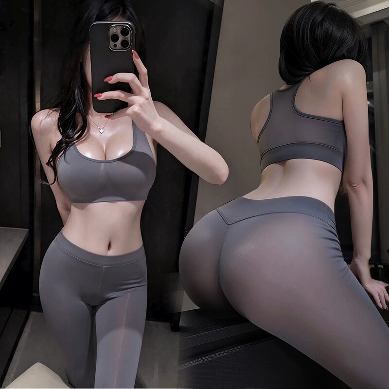 Sexy Lingerie, No Need to Take Off, Passionate Crotchless Pants, Zipper Yoga Pants, Sports Fitness Suit, Outdoor Date Clothes Sexy Lingerie, No Need to Take Off, Passionate Crotchless Pants, Zipper Yoga Pants, Sports Fitness Suit, Outdoor Date Clothes