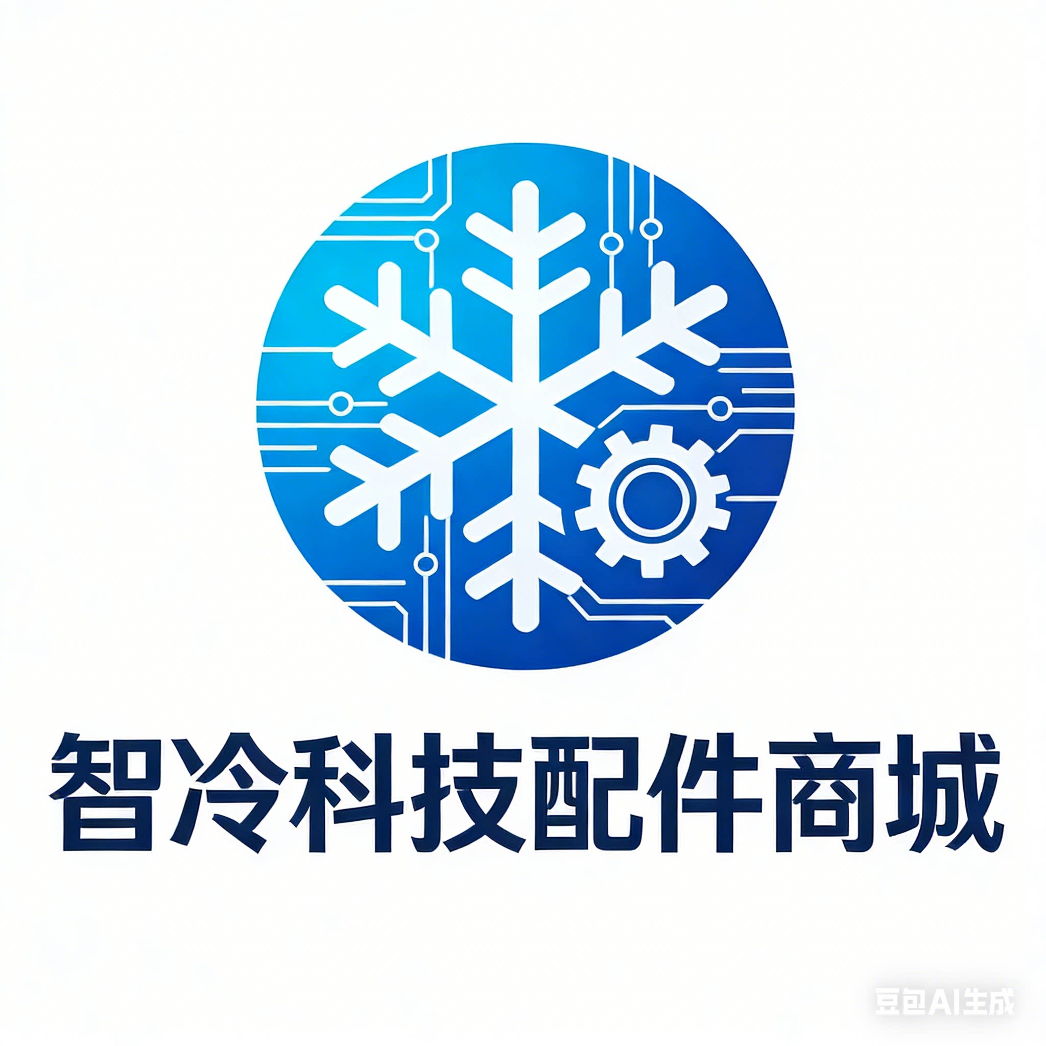 智冷科技配件商城的LOGO