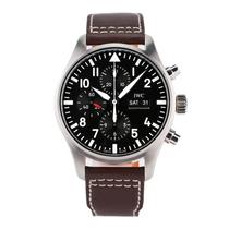 (Loluo Luxury Products) 98 New Pilot Series Stainless Steel Automatic Mechanical Watch Mens Watch IW377709